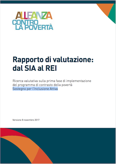 Rapporto di valutazione: dal SIA al REI