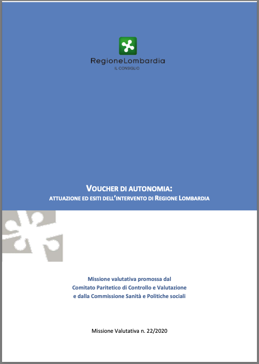 Voucher di autonomia: attuazione ed esiti degli interventi di regione Lombardia