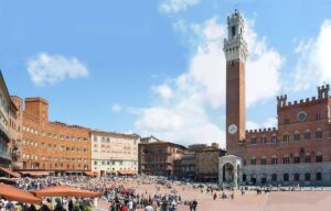 immagine di piazza del campo di Siena