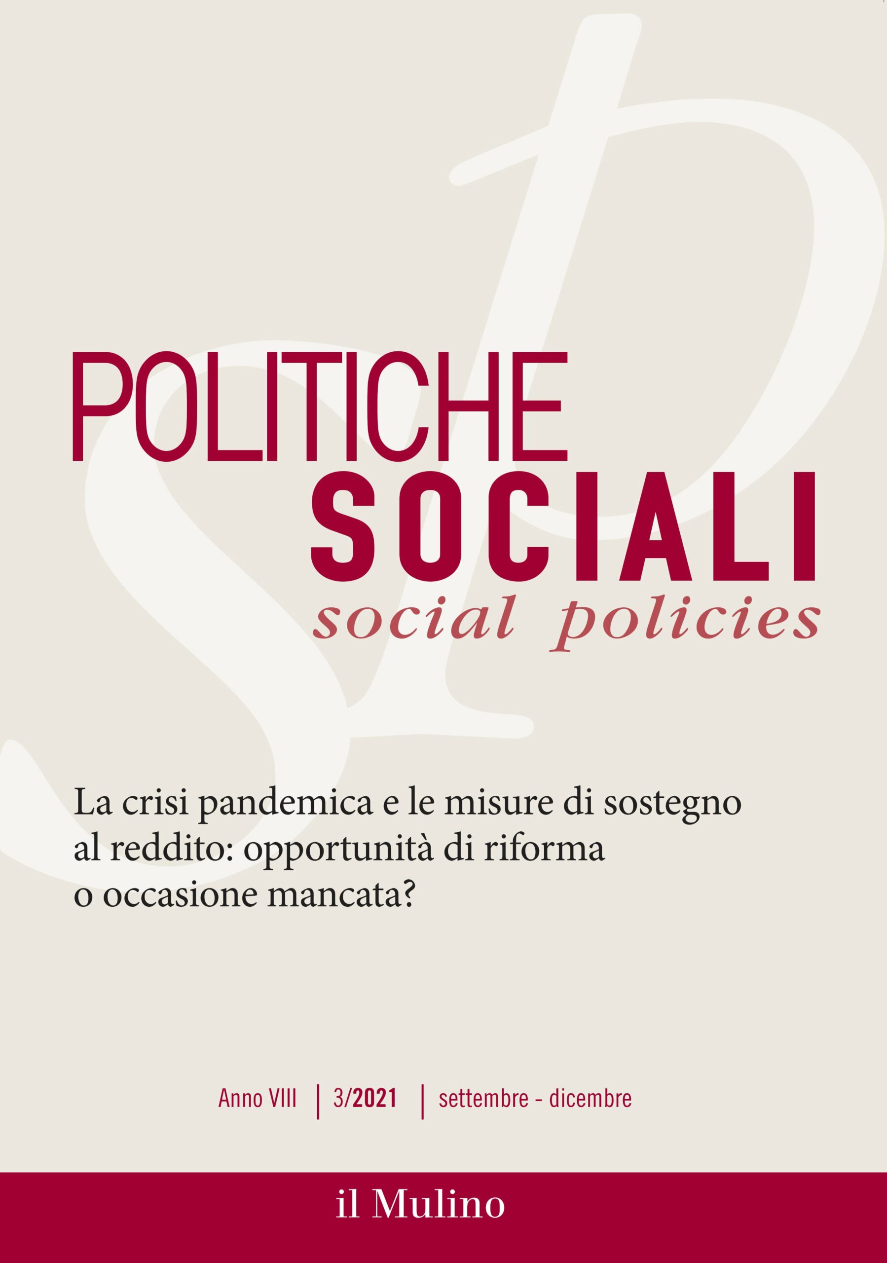 Politiche sociali / social policies n. 3/2021