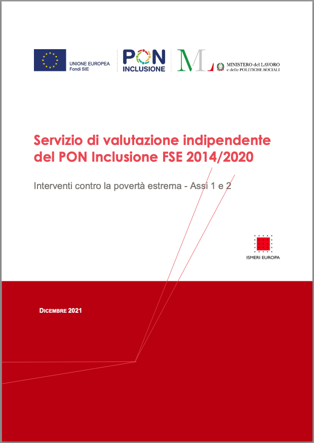 Valutazione degli interventi contro la povertà estrema sostenuti dal PON Inclusione FSE 2014/2020