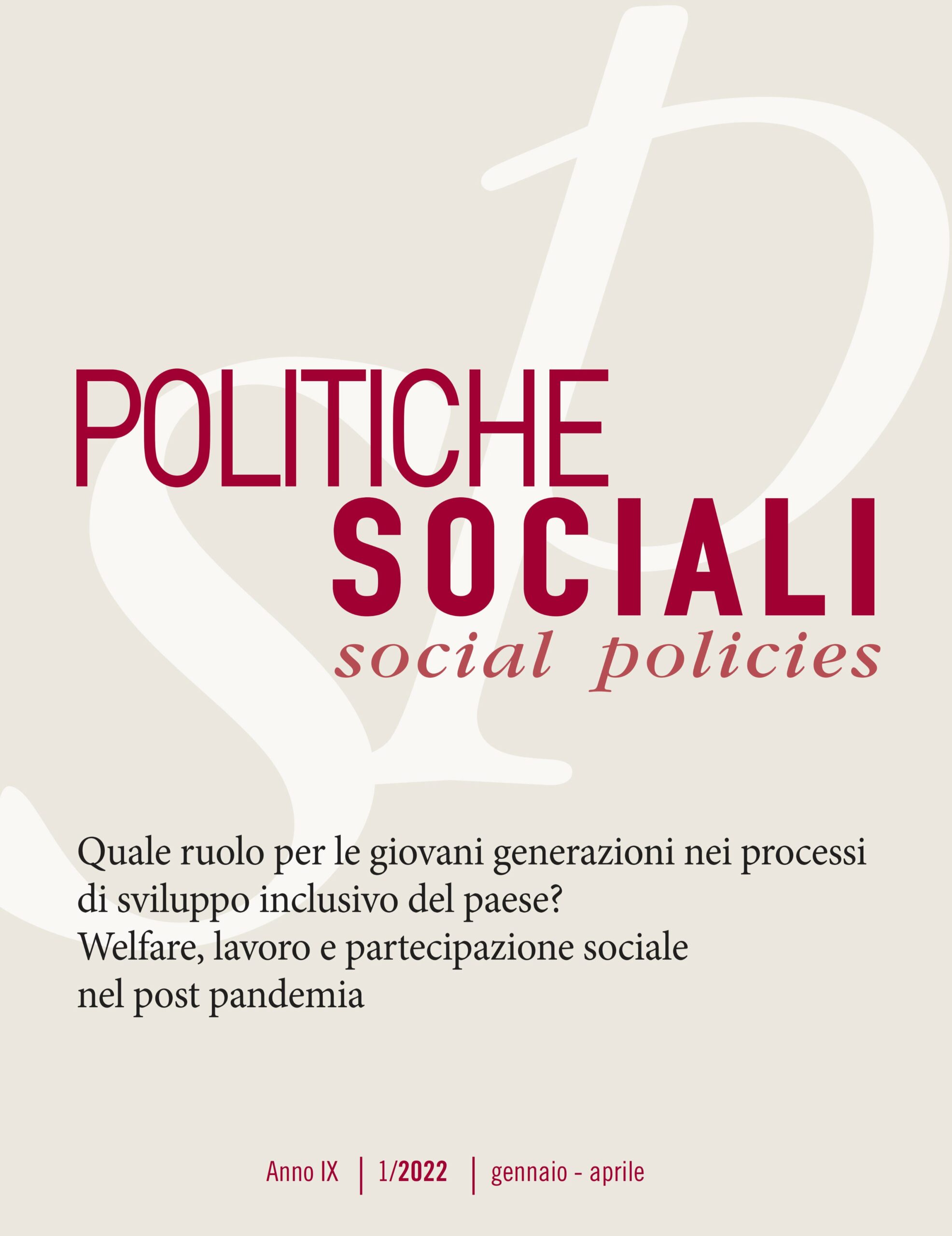 Politiche Sociali - Social Policies