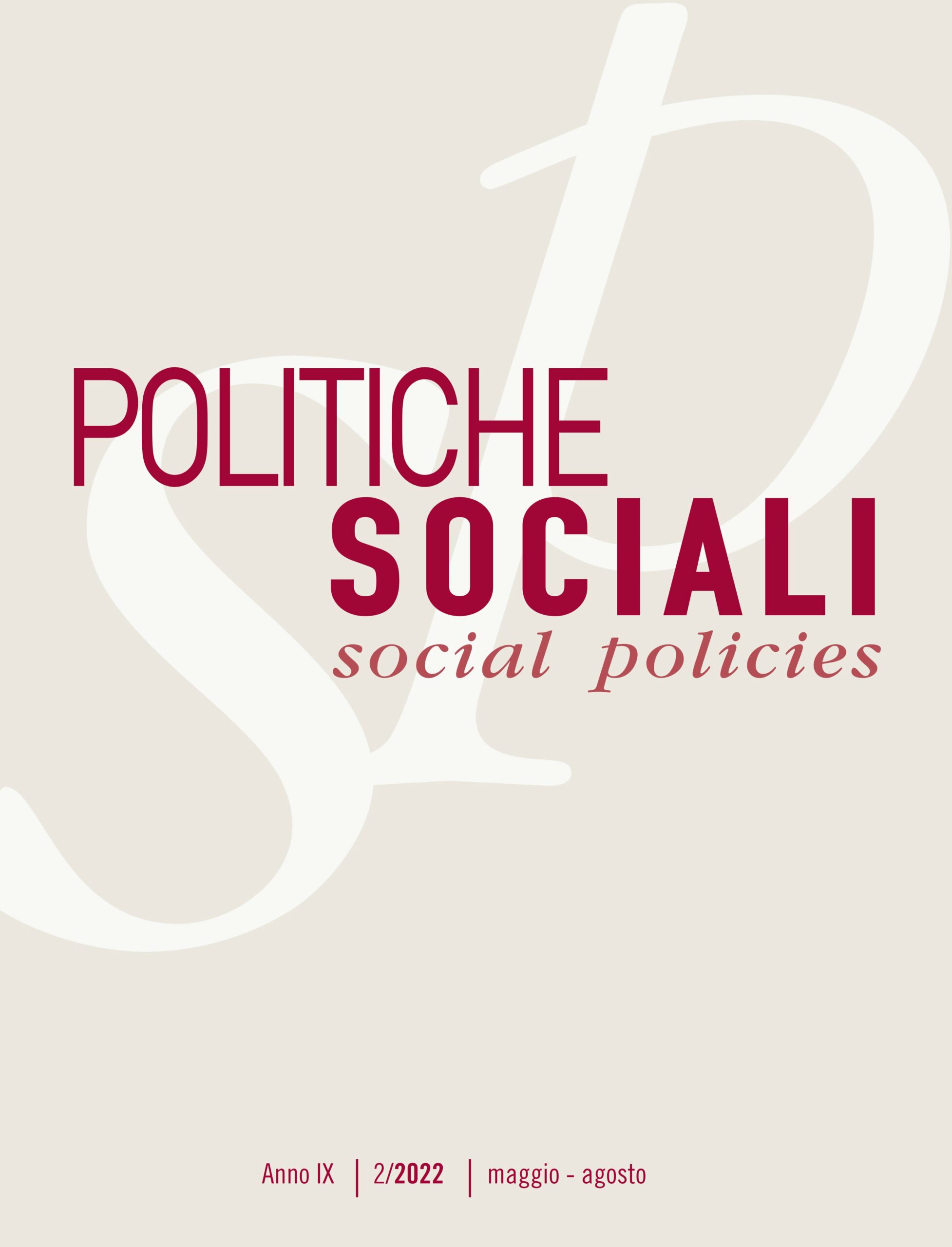 Politiche Sociali - Social Policies