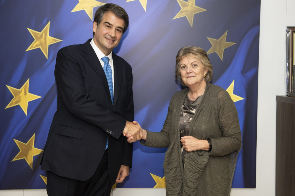 La Commissaria Ue alla coesione Ferreia incontra il Ministro per gli Affari Europei, il Sud, le Politiche di Coesione e il PNRR, Fitto - Foto: UE