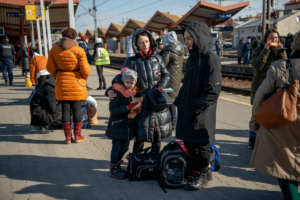 Rifugiate ucraine a Przemyśl, in Polonia - Foto: Unione Europea