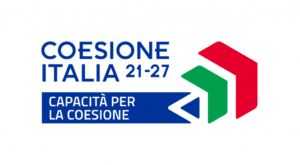 Il logo del piano nazionale Capacità per la Coesione 2021 2027