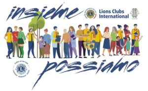 Logo di Insieme possiamo, iniziativa dei Lions Club italiani a sostegno delle comunità