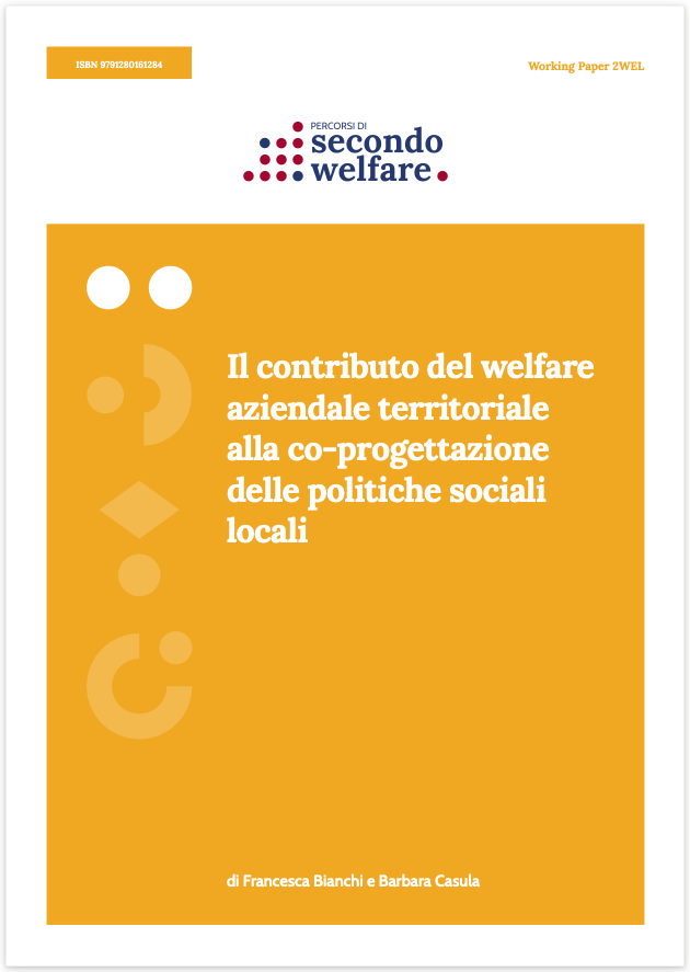 Il contributo del welfare aziendale territoriale alla co-progettazione delle politiche sociali locali