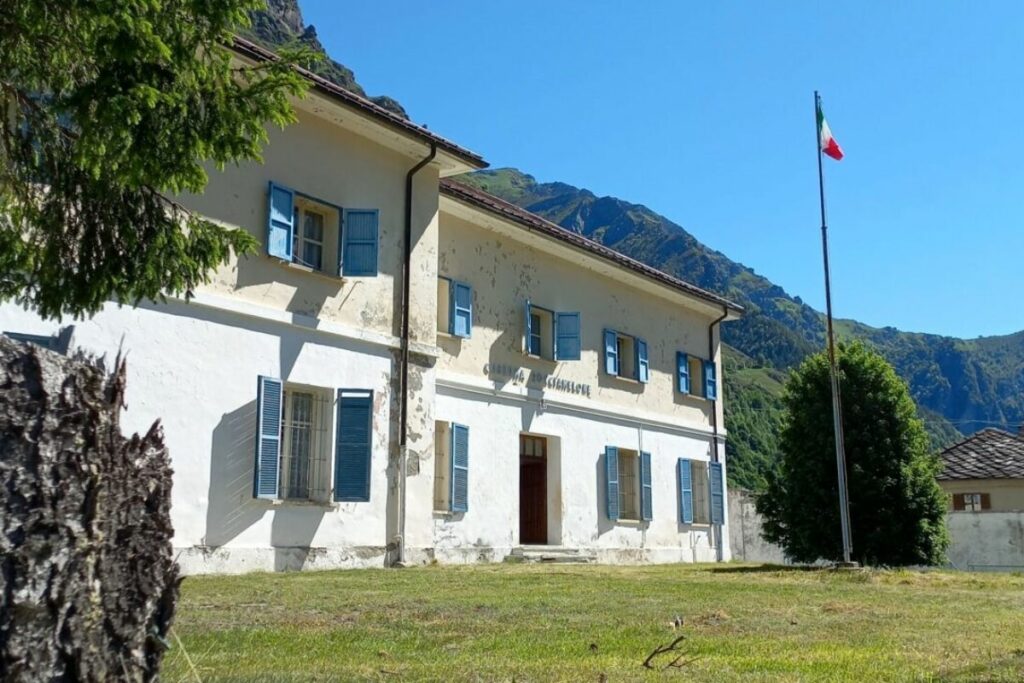 Il complesso delle casermette di Usseglio - Foto: Città metropolitana di Torino