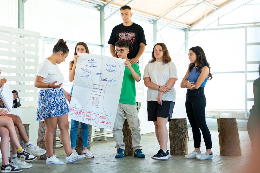Una delle sessioni di formazione di "Bella Storia". Fonte: Fondazione Unipolis