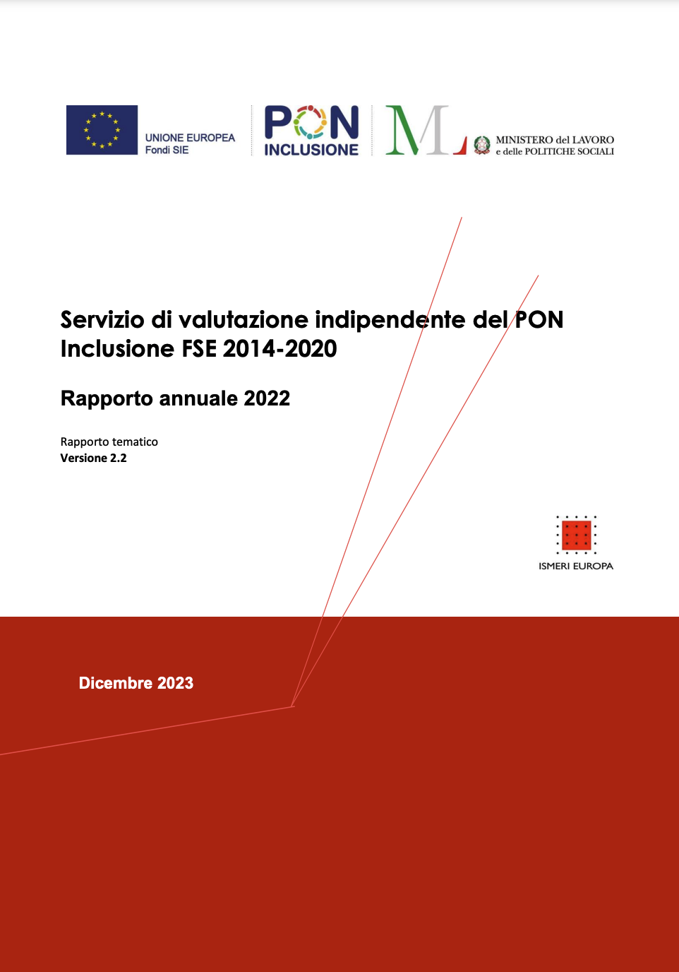 Valutazione degli interventi di innovazione sociale sostenuti dal PON Inclusione FSE 2014/2020