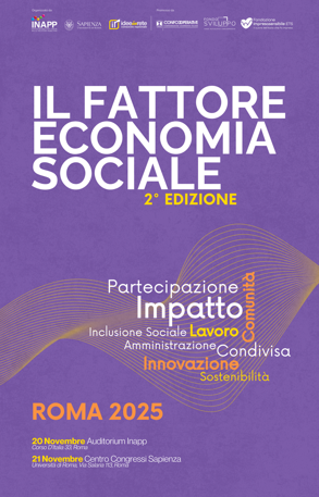 Il fattore economia sociale 2025