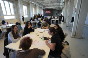 Uno dei momenti dell'evento finale della Comunità di pratica del progetto Non Profit Digital Leaders promosso da Social Techno - TechSoup Italia