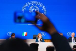 Palazzo Chigi, 28/04/2026 - La conferenza stampa al termine della riunione. - Foto: governo.it